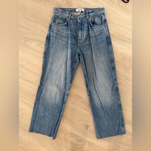 Reformation Classic Straight Blue Jeans